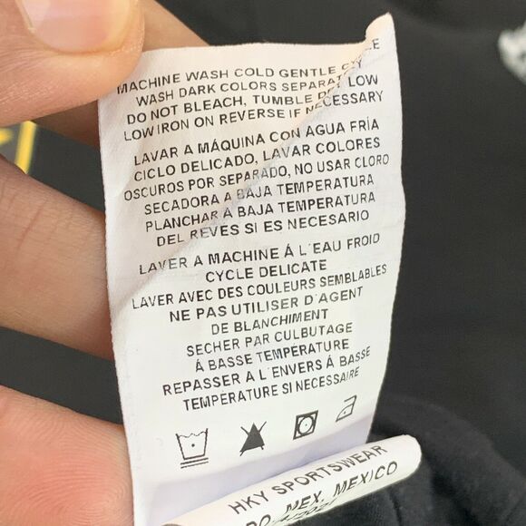 US Army Mens T Shirt Military Tee Size Large Black Short Sleeve Veteran - Picture 9 of 10